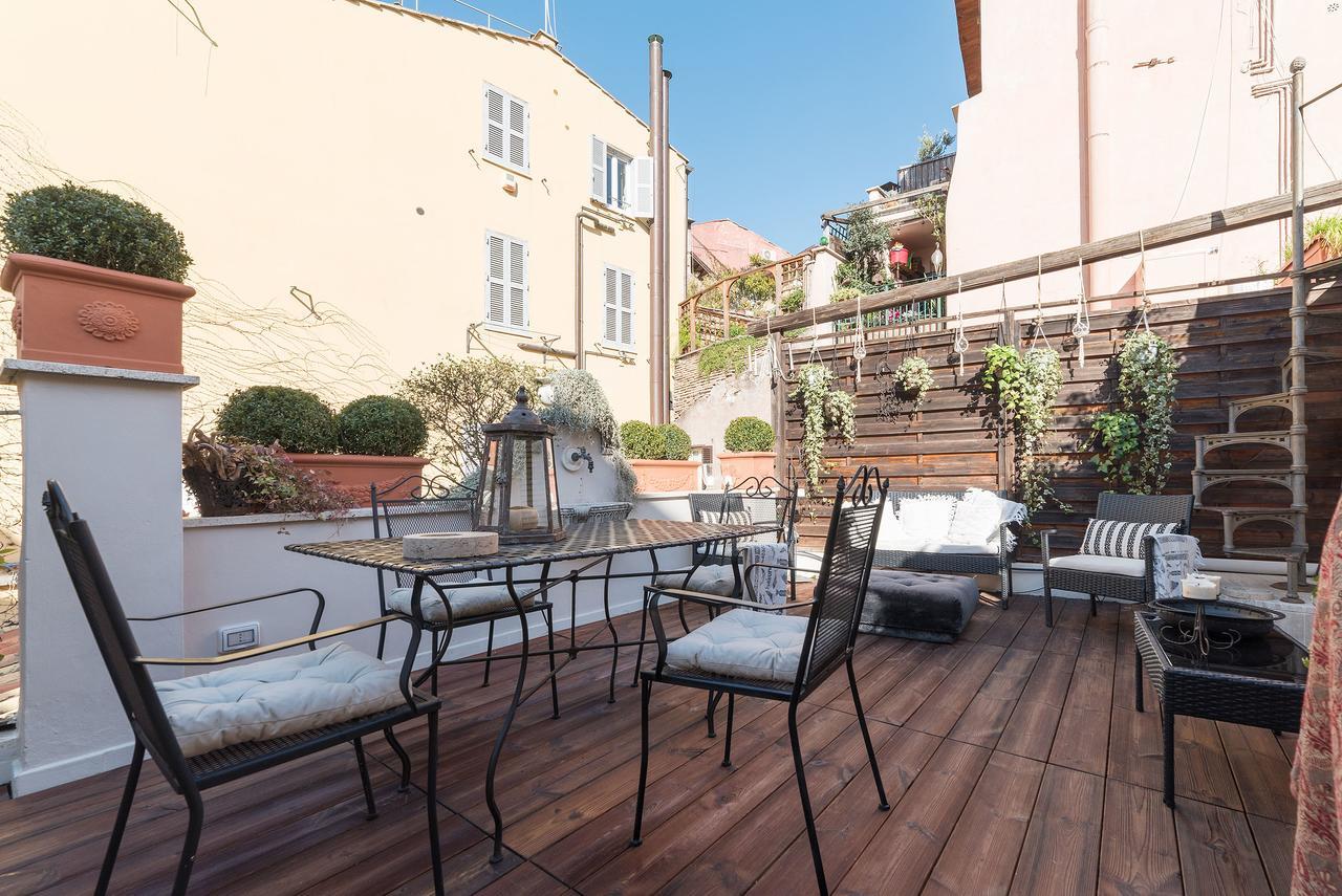 Апартаменты Loft&Terrace - Elevated Elegance At Navona Рим Экстерьер фото